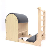 Elina Pilates Elite Ladder Barrel with Wooden Base - Non-Slip Eco-Friendly Design, Adjustable Heights image 3