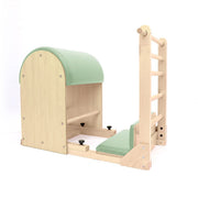Elina Pilates Elite Ladder Barrel with Wooden Base - Non-Slip Eco-Friendly Design, Adjustable Heights image 9