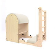 Elina Pilates Elite Ladder Barrel with Wooden Base - Non-Slip Eco-Friendly Design, Adjustable Heights image 7