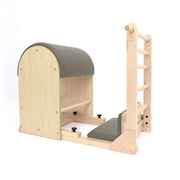 Elina Pilates Elite Ladder Barrel with Wooden Base - Non-Slip Eco-Friendly Design, Adjustable Heights image 6