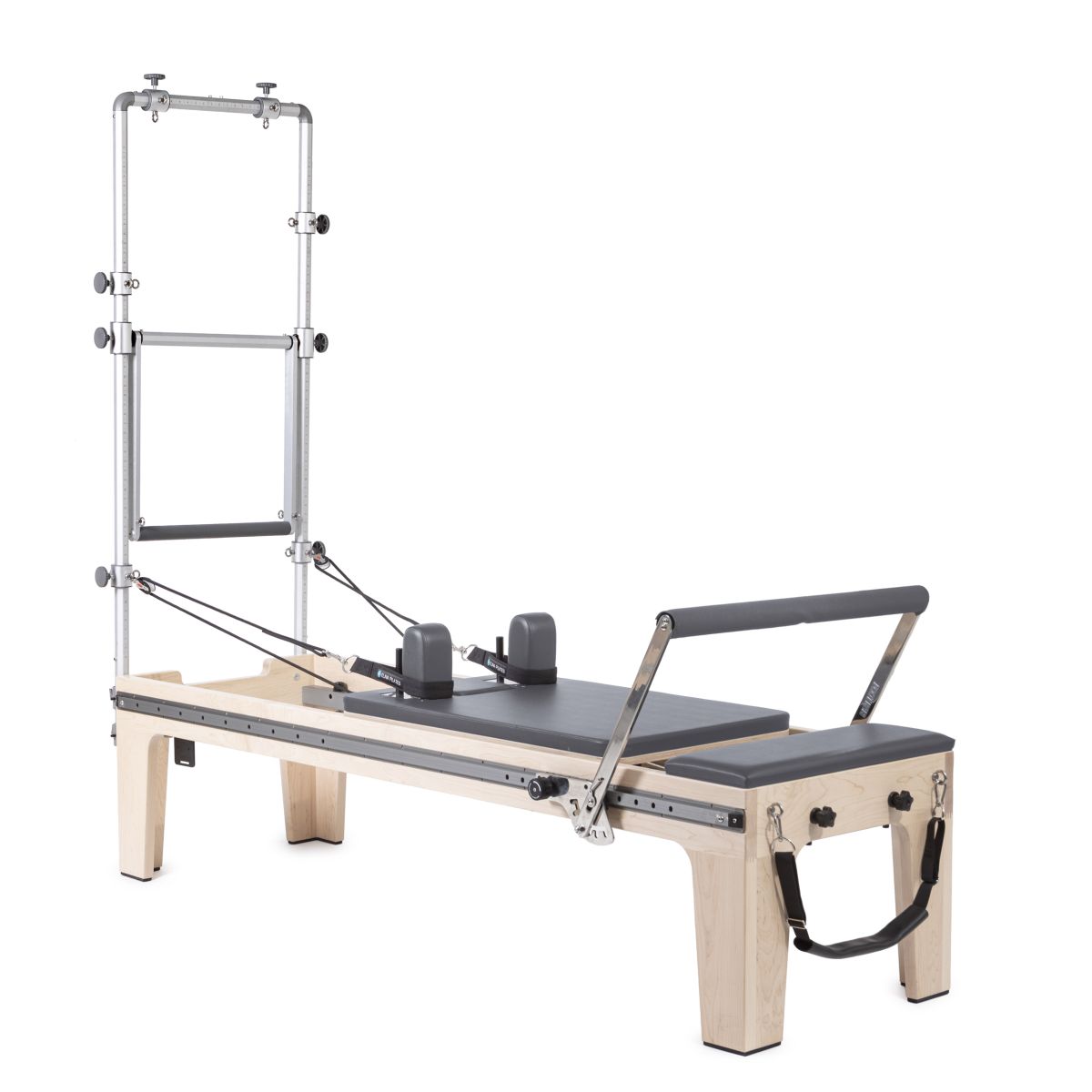 Elina Pilates Master Instructor Reformer with Mini Tower, Adjustable, High-Quality, Maple Wood