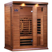 Maxxus 3-Person Full Spectrum Infrared Sauna - Canadian Red Cedar