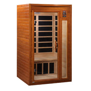 Dynamic Barcelona Elite 1-2 Person Ultra Low EMF FAR Infrared Sauna - Canadian Hemlock image 3