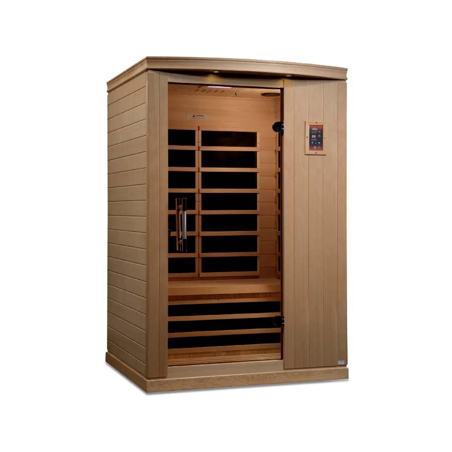 Dynamic Venice Elite 2-Person Ultra Low EMF FAR Infrared Sauna - Canadian Hemlock