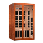 Dynamic Santiago Elite 2-Person Ultra Low EMF FAR Infrared Sauna - Canadian Hemlock