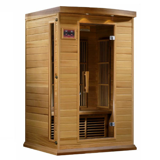 Maxxus "Cholet Edition" 2-Person Near Zero EMF FAR Infrared Sauna - Canadian Red Cedar