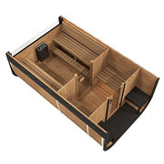 SaunaLife CL12GCP 8 Person Outdoor Cube Sauna image 9