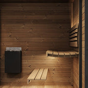 SaunaLife GL6 Outdoor 6 Person Traditional Sauna image 5