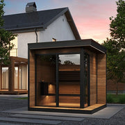 SaunaLife GL6 Outdoor 6 Person Traditional Sauna image 10