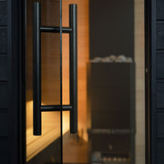 SaunaLife G6 5 Person Outdoor Traditional Sauna with Bluetooth, LED Lighting & Insulated Windows image 10