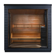 SaunaLife G6 5 Person Outdoor Traditional Sauna with Bluetooth, LED Lighting & Insulated Windows image 3