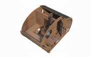 SaunaLife G11 8 Person Outdoor Traditional Sauna Suite with Lounge Area, Natural Light & Dimmable Lighting image 3
