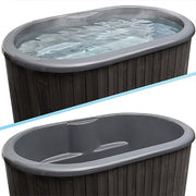 SaunaLife Model S2BC Hot / Cold Immersion Therapy | 2-Person Tub & Combination Water Chiller/Heater, Black image 5
