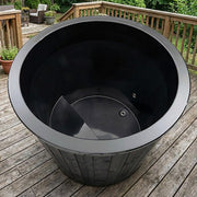SaunaLife Model S1BC Hot / Cold Immersion Therapy | 1-Person Tub & Combination Water Chiller/Heater, Black image 3