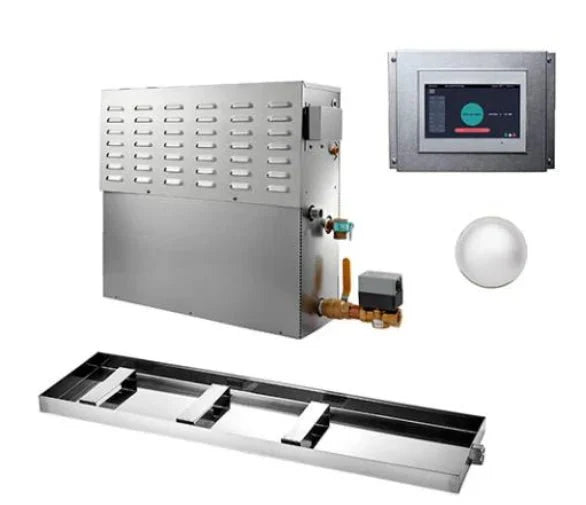 Mr. Steam CX 9kW Commercial Steam Generator System w/ Auto Flush for Medium Rooms