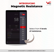 VersaClimber TS-Magnetic Touchscreen Vertical Climbing Machine image 11