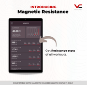 VersaClimber TS-Magnetic Touchscreen Vertical Climbing Machine image 12