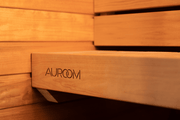 Auroom Cala Wood 2-Person Traditional Sauna Kit w/ Thermo-Aspen Wood image 5