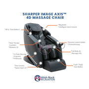 Sharper Image Axis™ 4D Massage Chair image 4
