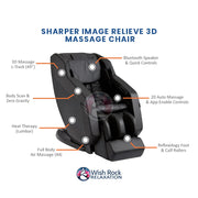 Sharper Image Relieve 3D Massage Chair image 4