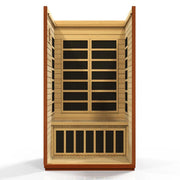 Dynamic San Marino Elite 2-Person Ultra Low EMF FAR Infrared Sauna - Canadian Hemlock image 4