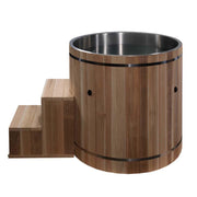 Dynamic Cold Therapy Barrel 304 Stainless Steel Cold Plunge image 4