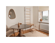 BenchK 212 Gymnastic Wall Bars Swedish Ladder - Durable Steel & Beech Wood, High Load Capacity 150 kg, Wall-Mounted Home…