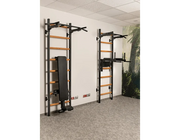 BenchK 222B Wall Bars Swedish Ladder - Durable Steel & Beech Wood Gymnastic Ladder with Pull-Up & Dip Bar image 3