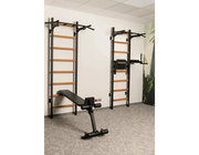 BenchK 223B Wall Bars Swedish Ladder: Multifunctional Solid Beech Wood Gym Station with Pull-Up & Dip Bars image 17