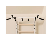 BenchK 223B Wall Bars Swedish Ladder: Multifunctional Solid Beech Wood Gym Station with Pull-Up & Dip Bars image 7