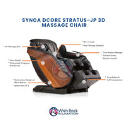 Synca DCore Stratus-JP 3D Massage Chair image 4