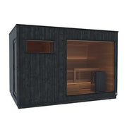 ThermaSol Nordic Misty Changing Room 2-Entrance | Outdoor Changing Room for Nordic Misty Sauna Cabin, 2 Entrances image 2