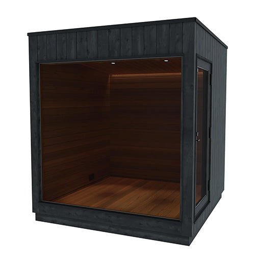 ThermaSol Nordic Misty Lounge Medium | Outdoor Medium Lounge for Nordic Misty Sauna Cabin