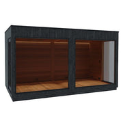 ThermaSol Nordic Misty Lounge XL 2-Entrance | Outdoor XL Sauna Lounge for Nordic Misty Sauna Cabin, 2 Entrances