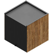 ThermaSol Fortis 4 Person Outdoor Traditional Sauna Cabin with Eave & Tinted Glass image 5