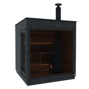 ThermaSol Nordic Misty 2-5 Person Outdoor Traditional Modular Sauna Cabin image 6