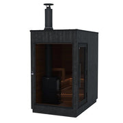 ThermaSol Nordic Misty 2-5 Person Outdoor Traditional Modular Sauna Cabin image 7