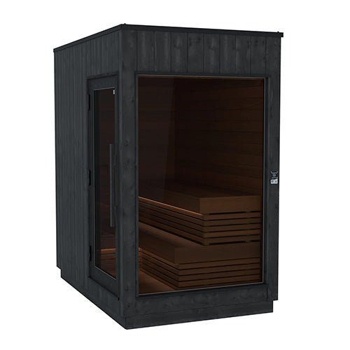 ThermaSol Nordic Misty 2-5 Person Outdoor Traditional Modular Sauna Cabin