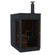ThermaSol Nordic Misty 2-5 Person Outdoor Traditional Modular Sauna Cabin image 10