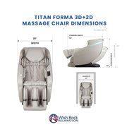Titan Forma 3D + 2D Massage Chair image 31