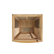 Dynamic Barcelona Elite 1-2 Person Ultra Low EMF FAR Infrared Sauna - Canadian Hemlock image 6