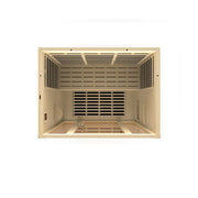Dynamic Vila 3-Person Ultra Low EMF FAR Infrared Sauna - Canadian Hemlock image 12