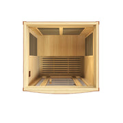 Dynamic San Marino Elite 2-Person Ultra Low EMF FAR Infrared Sauna - Canadian Hemlock image 6