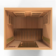 Maxxus "Cholet Edition" 2-Person Near Zero EMF FAR Infrared Sauna - Canadian Red Cedar image 12