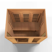 Maxxus "Montilemar Edition" 3 Person Near Zero EMF FAR Infrared Sauna - Canadian Red Cedar image 11