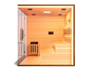 Medical Breakthrough 9 Traditional Sauna for 3-6 People, Hemlock Wood, Bluetooth, LED Control image 2