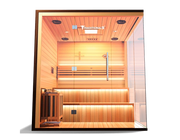 Medical Breakthrough 9 Traditional Sauna for 3-6 People, Hemlock Wood, Bluetooth, LED Control image 10