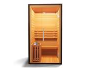 Medical Breakthrough Traditional 5 V2A: Traditional 2 Person Sauna - Premium Hemlock Wood, Rapid Heating, AUX Player image 4