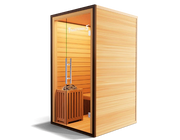 Medical Breakthrough Traditional 5 V2A: Traditional 2 Person Sauna - Premium Hemlock Wood, Rapid Heating, AUX Player image 7