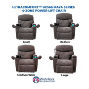 UltraComfort™ UC566 Maya Series 4-Zone Power Lift Chair image 8